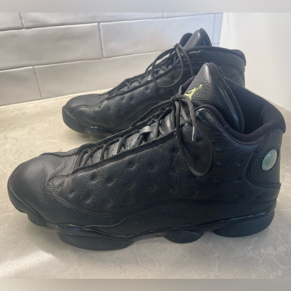 Nike Jordan 14 Retro "Altitude" Black Green 2017 414571-042 Mens Size 14